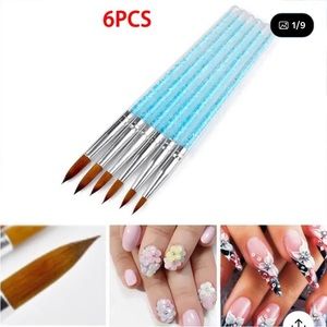 New acrylic nail brushes